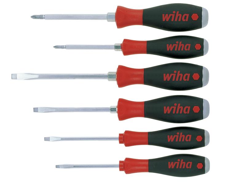 WHA21250 - SoftFinish® SL/PH Hex Blade Screwdriver Set, 6 Piece