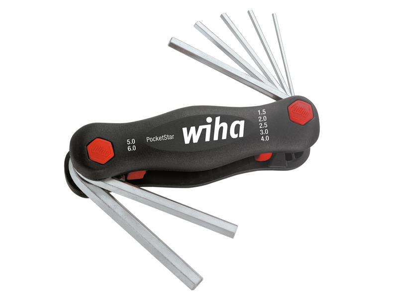 WHA23037 - PocketStar Hex Key Set, 7 Piece (1.5-6mm)
