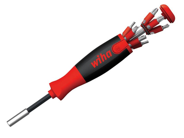 WHA38606 - LiftUp 25 Magnetic Screwdriver with Bit Magazine (SL, PH, PZ, TX, Hex)