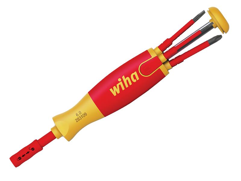 WHA38612 - LiftUp electric Bit Magazine SL/PH Screwdriver Set, 6 Piece