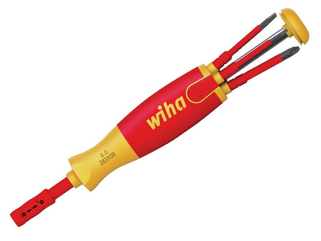 WHA41235 - LiftUp electric Bit Magazine SL/PZ/PZS Screwdriver Set, 6 Piece