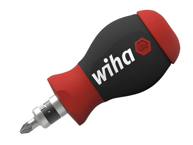 WHA43613 - Magnetic SoftFinish® Stubby Screwdriver with Bit Magazine