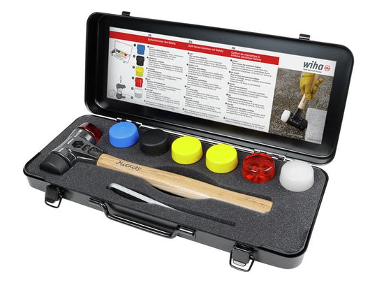 WHA44008 - Assorted Hammer Face Set, 9 Piece