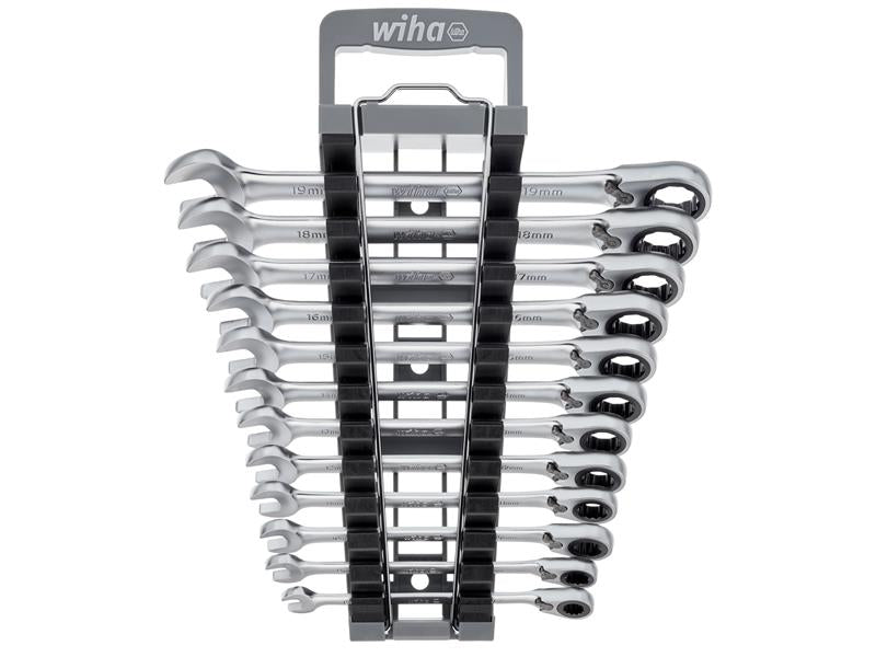 WHA44661 - Ring Ratchet Spanner Set, 12 Piece