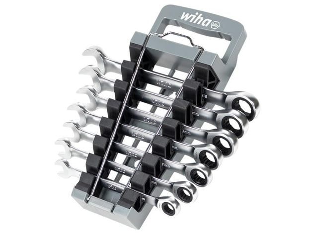 WHA44664 - Ring Ratchet Spanner Set, 8 Piece