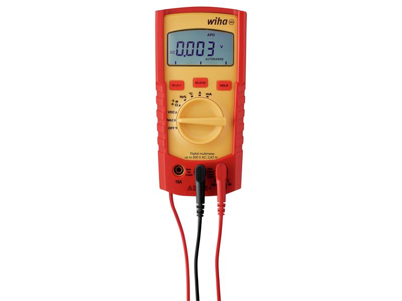 WHA45218 - Digital Multimeter 600 V AC, CAT IV