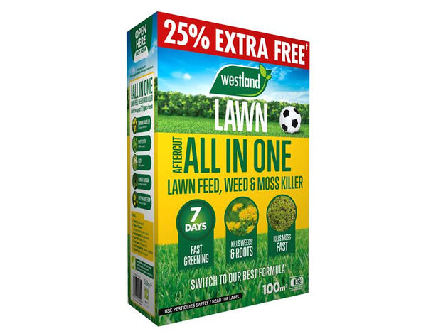WLD20400630 - Aftercut All In 1 Feed/Weed/Moss 80mÂ² +25%