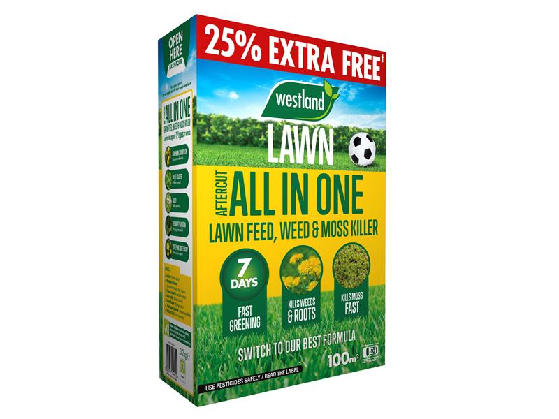 WLD20400630 - Aftercut All In 1 Feed/Weed/Moss 80mÂ² +25%