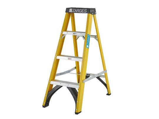 ZAR300514 - Fibreglass Swingback Steps Open, 1.05m Closed 1.18m 4 Rungs