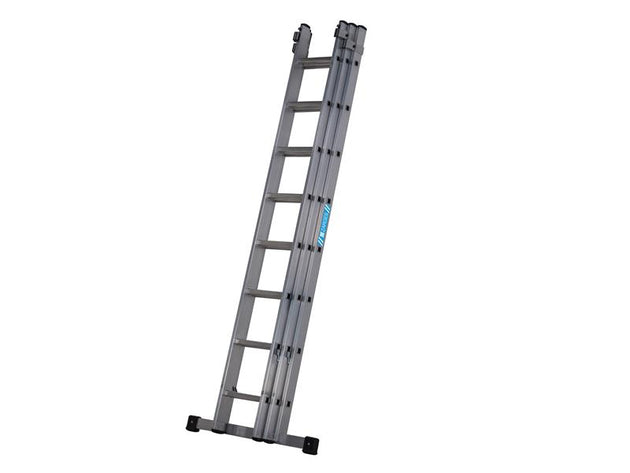 ZAR403826 - Everest Square-Rung Extension Ladder 3-Part 3 x 8