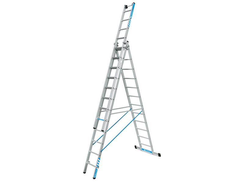 ZAR41580 - Skymaster Plus X Combination Ladder 3-Part 3 x 12 Rungs