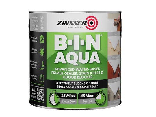 ZINBINA25L - B-I-N® Aqua 2.5 litre