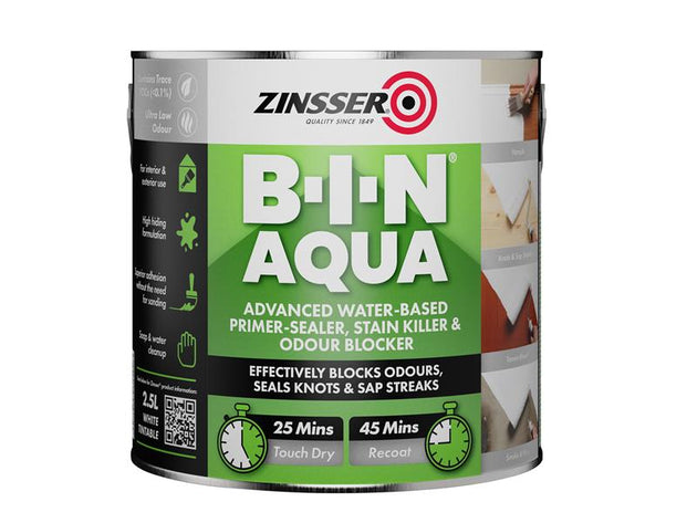 ZINBINA25L - B-I-N® Aqua 2.5 litre